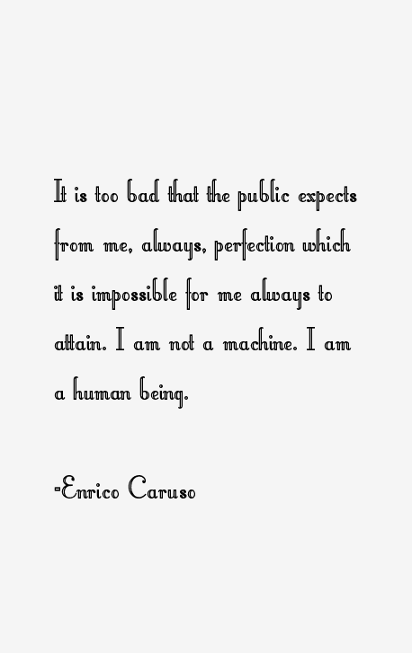 Enrico Caruso Quotes