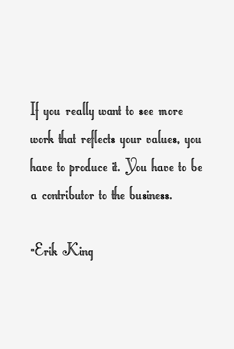 Erik King Quotes