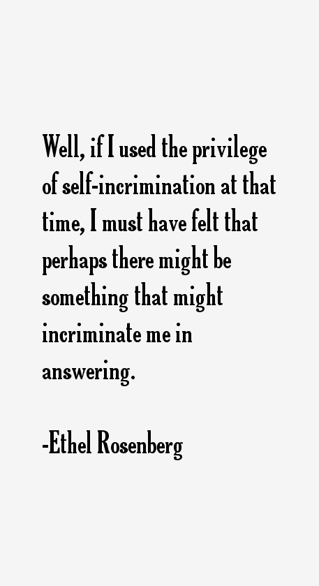 Ethel Rosenberg Quotes
