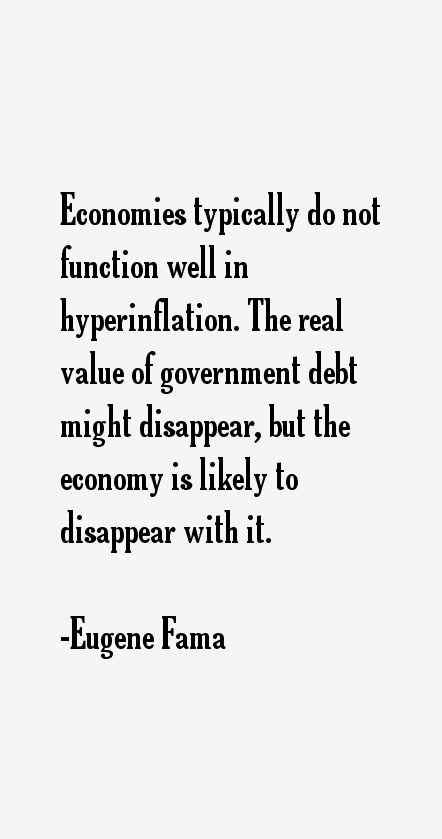 Eugene Fama Quotes