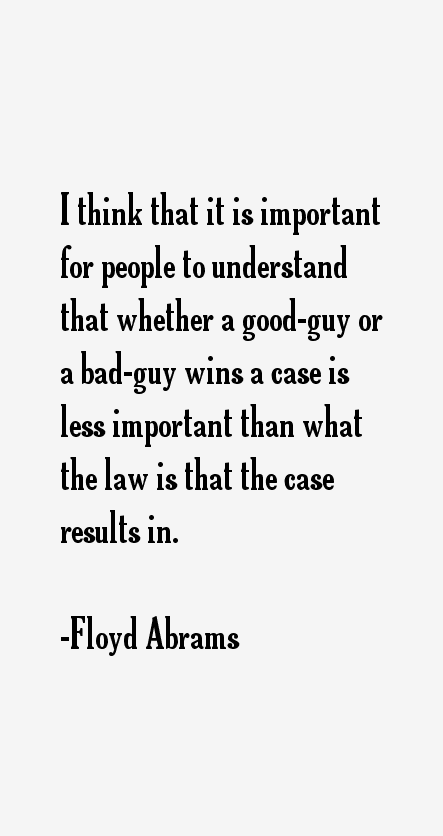 Floyd Abrams Quotes