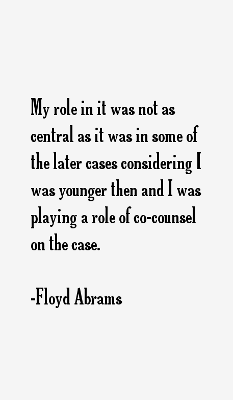 Floyd Abrams Quotes