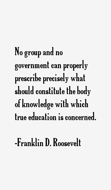 Franklin D. Roosevelt Quotes