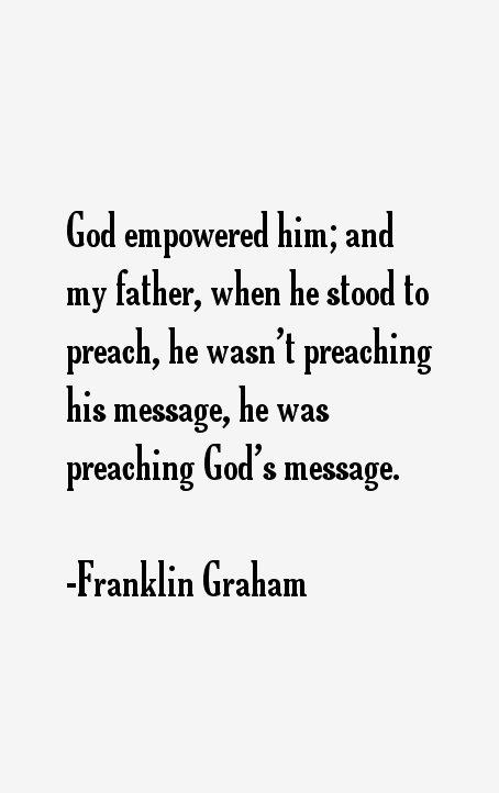 Franklin Graham Quotes