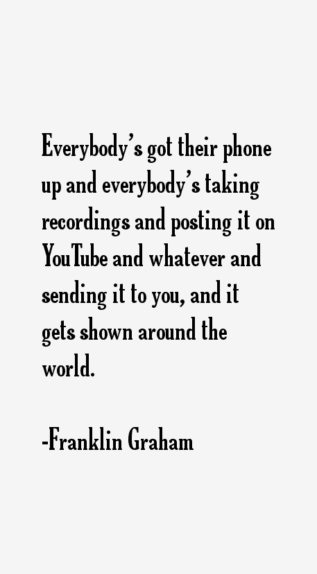 Franklin Graham Quotes