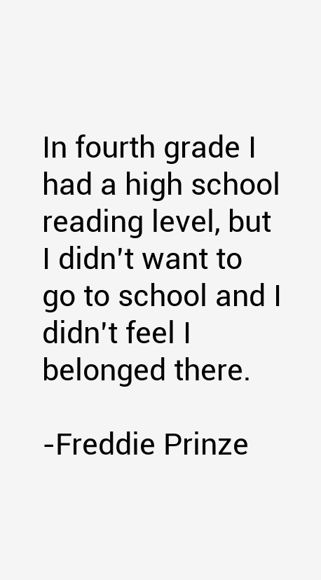 Freddie Prinze Quotes