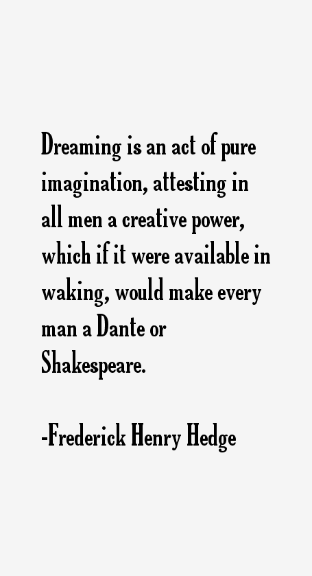 Frederick Henry Hedge Quotes
