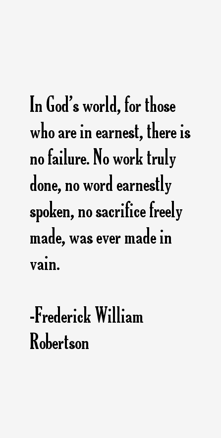 Frederick William Robertson Quotes