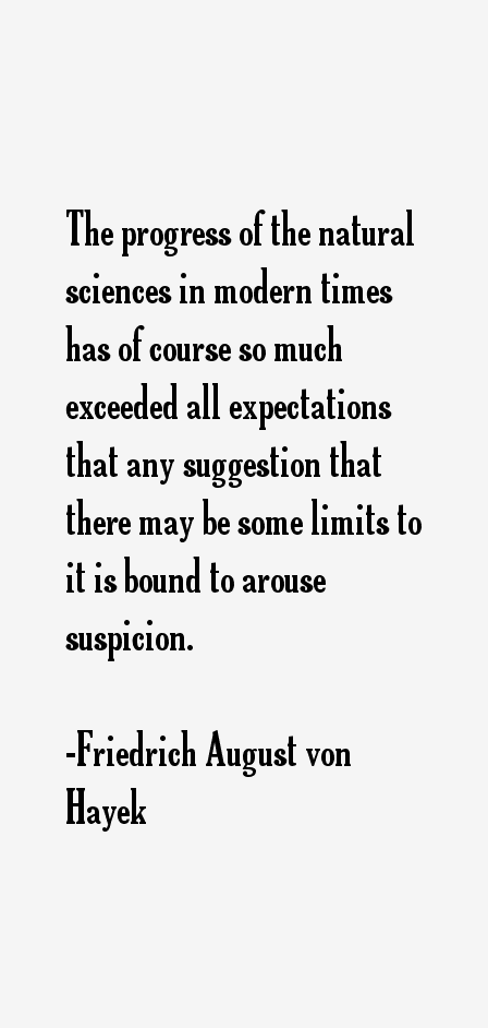 Friedrich August von Hayek Quotes