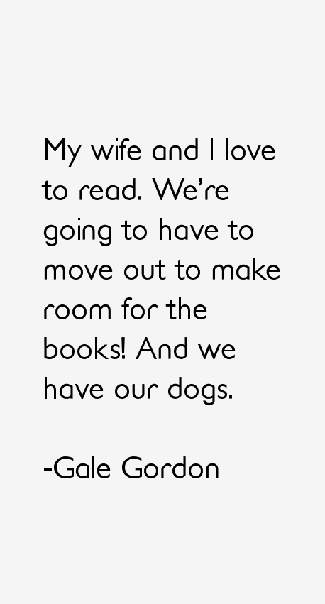 Gale Gordon Quotes