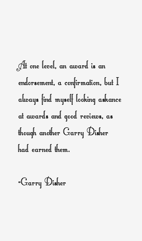 Garry Disher Quotes
