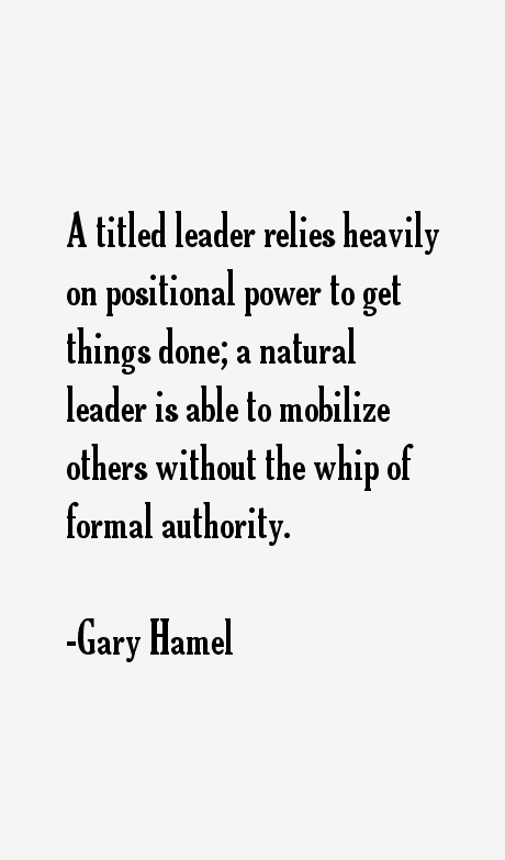 Gary Hamel Quotes