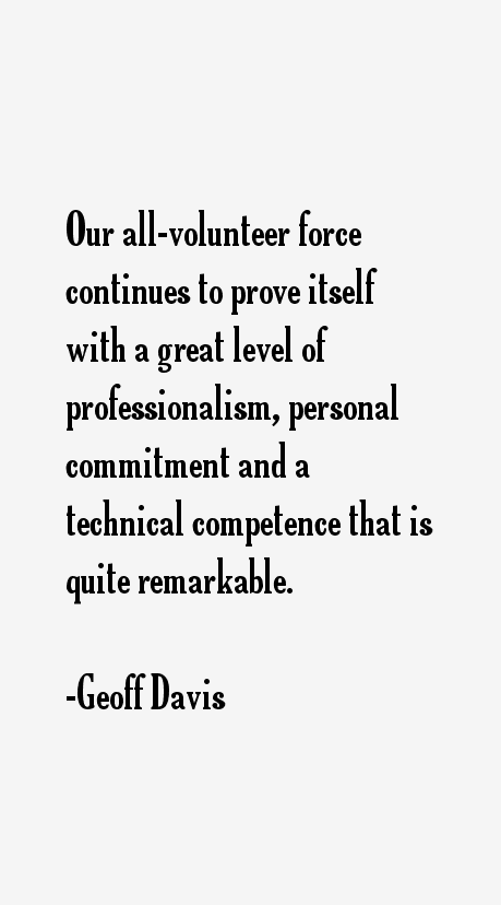 Geoff Davis Quotes
