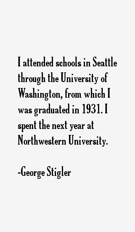 George Stigler Quotes