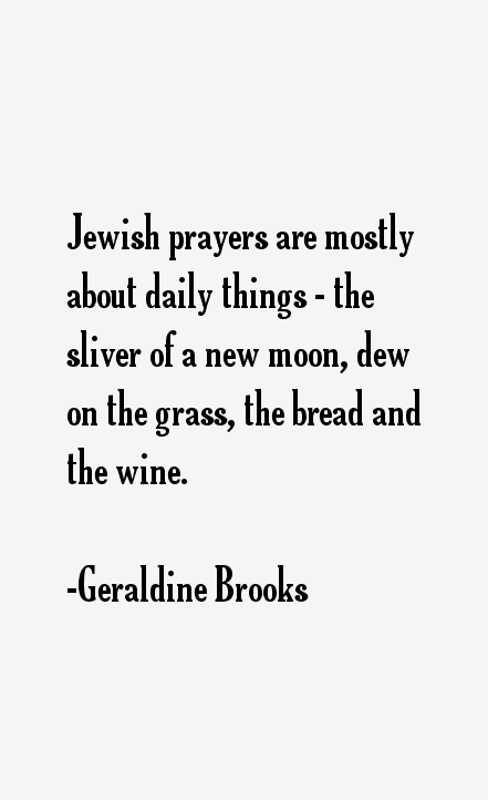 Geraldine Brooks Quotes