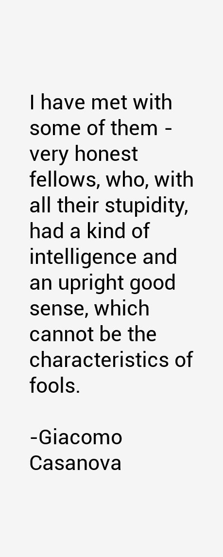 Giacomo Casanova Quotes