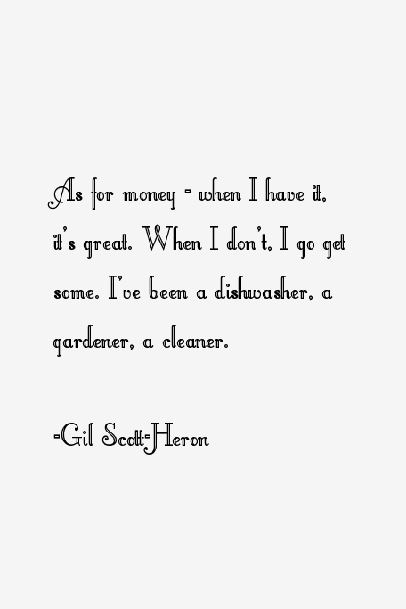 Gil Scott-Heron Quotes