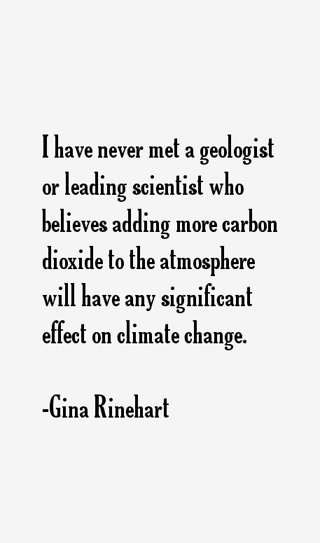 Gina Rinehart Quotes