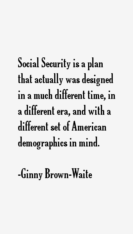Ginny Brown-Waite Quotes