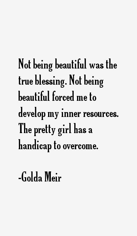 Golda Meir Quotes