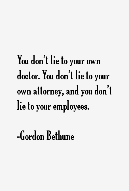 Gordon Bethune Quotes