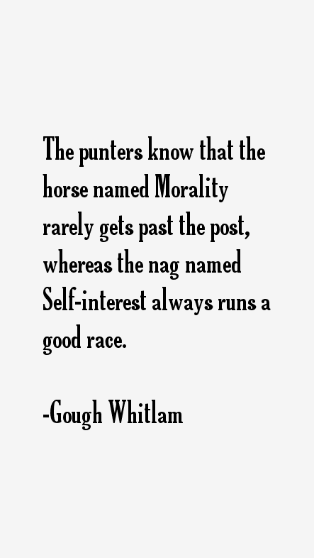 Gough Whitlam Quotes