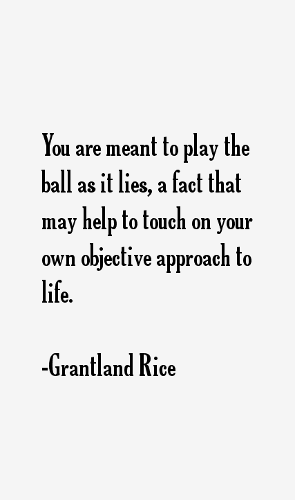 Grantland Rice Quotes