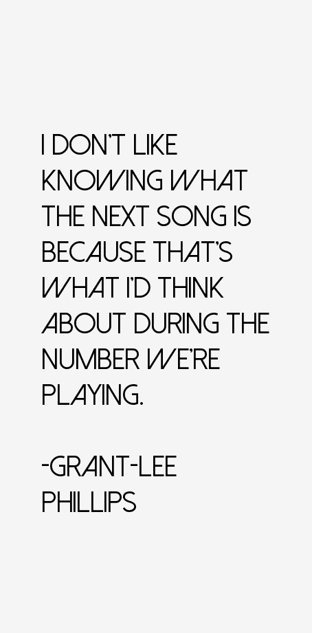Grant-Lee Phillips Quotes