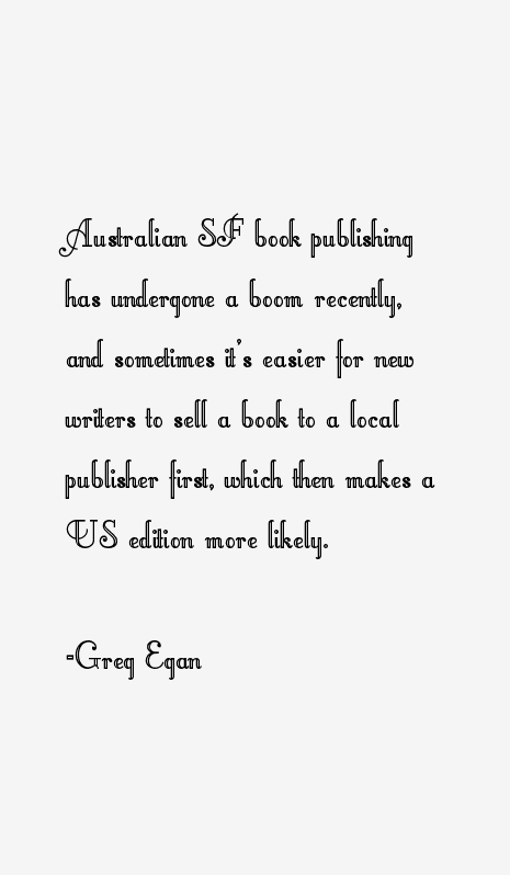 Greg Egan Quotes