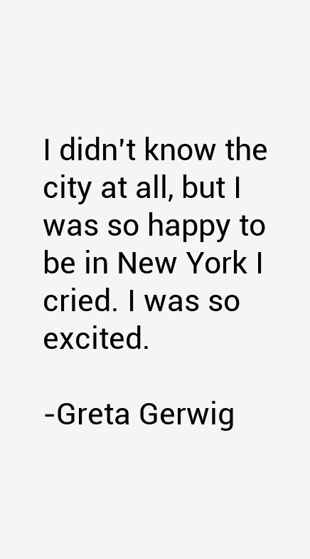 Greta Gerwig Quotes