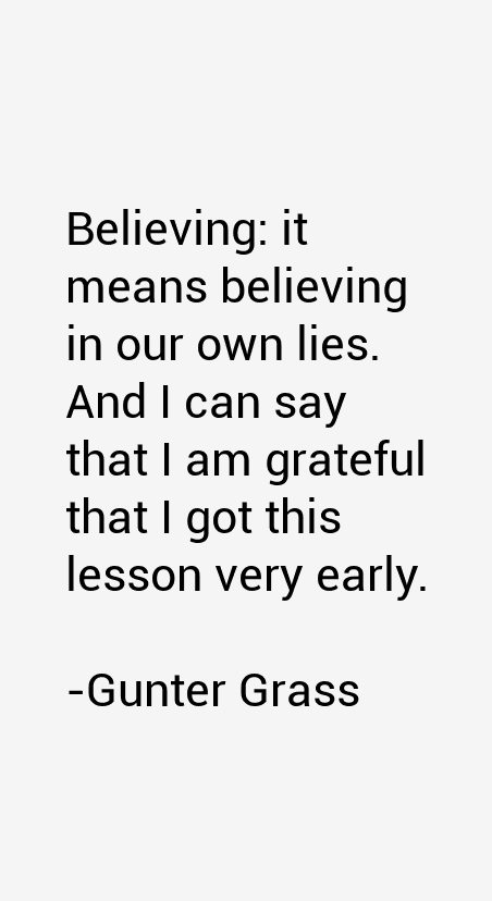 Gunter Grass Quotes