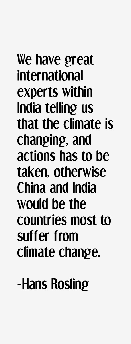 Hans Rosling Quotes