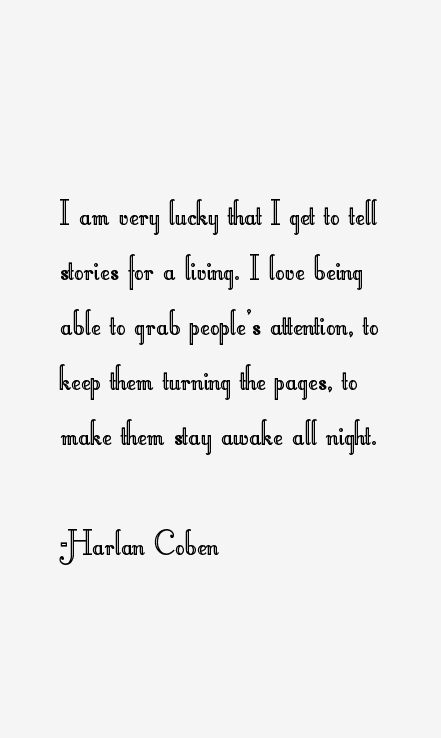 Harlan Coben Quotes