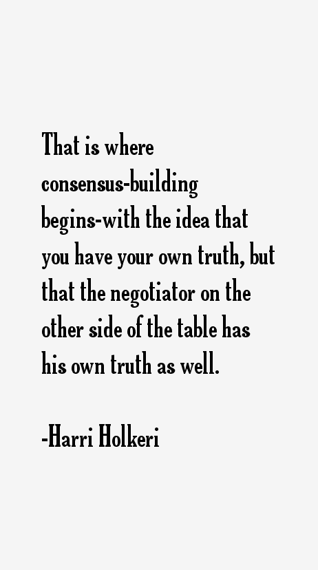 Harri Holkeri Quotes
