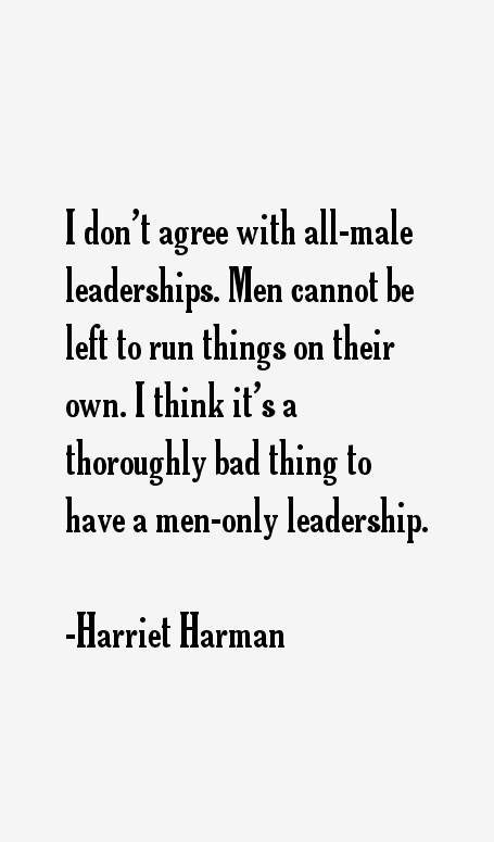 Harriet Harman Quotes