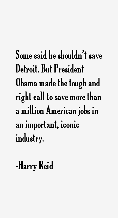 Harry Reid Quotes