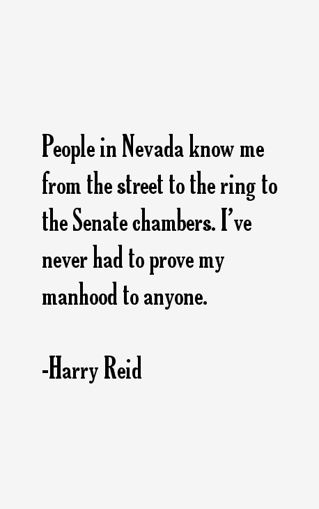 Harry Reid Quotes