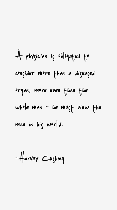 Harvey Cushing Quotes