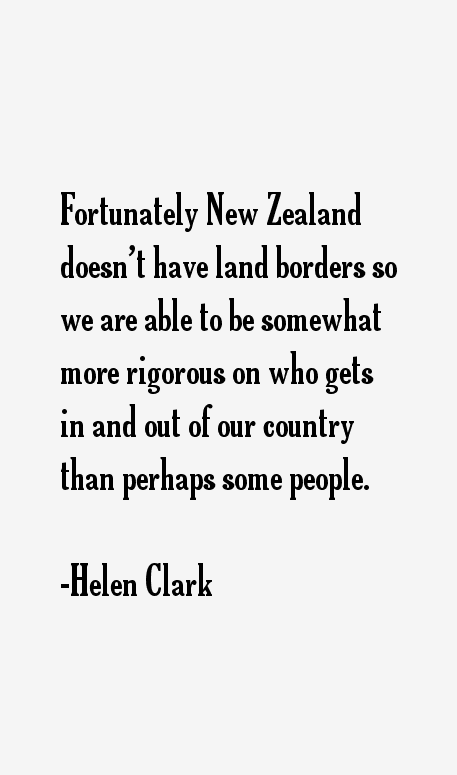 Helen Clark Quotes