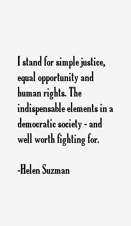 Helen Suzman Quotes