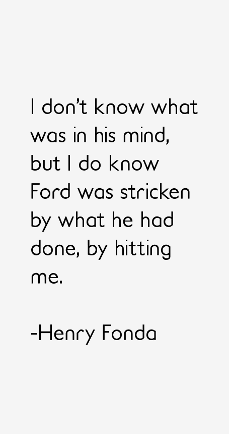 Henry Fonda Quotes