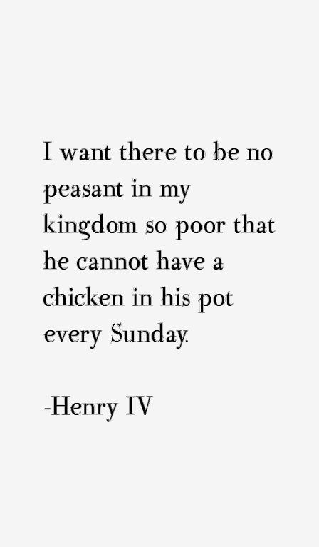 Henry IV Quotes