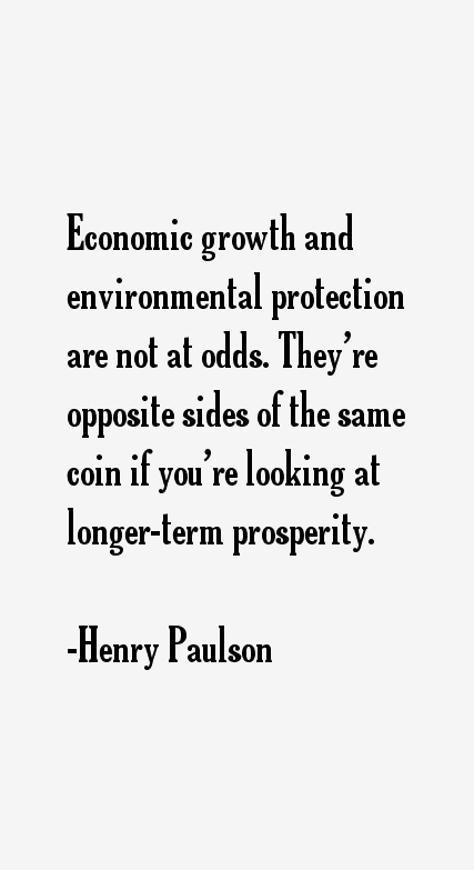 Henry Paulson Quotes & Sayings