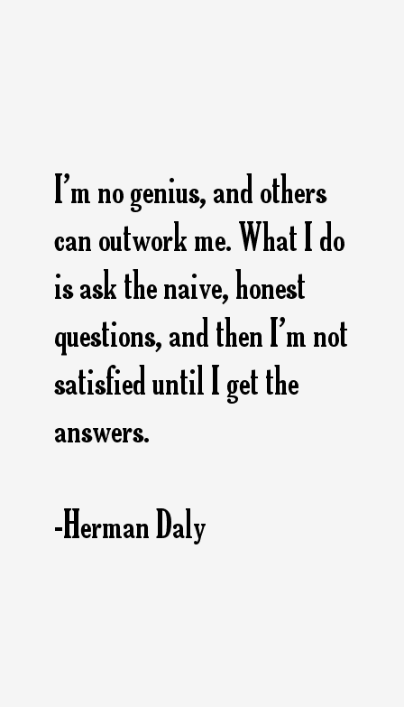 Herman Daly Quotes