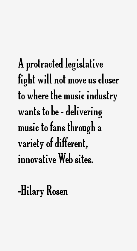 Hilary Rosen Quotes