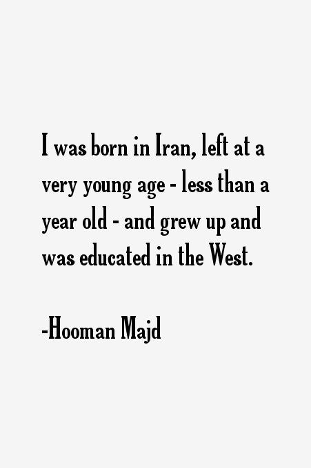 Hooman Majd Quotes
