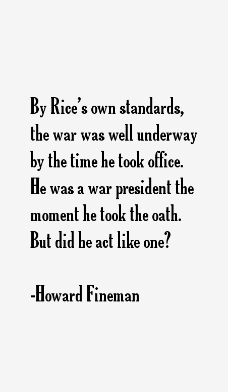Howard Fineman Quotes