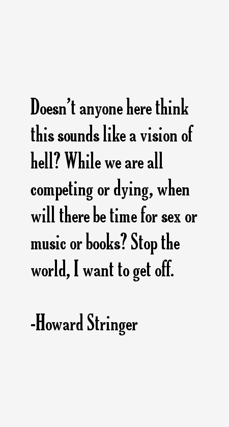 Howard Stringer Quotes