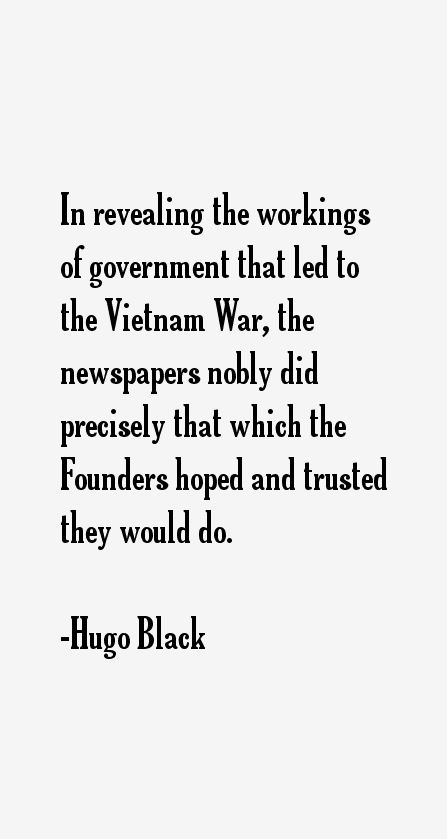 Hugo Black Quotes