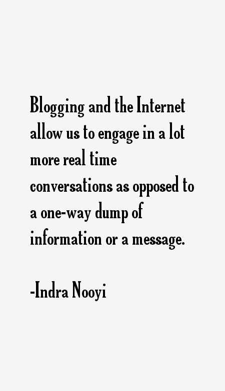 Indra Nooyi Quotes